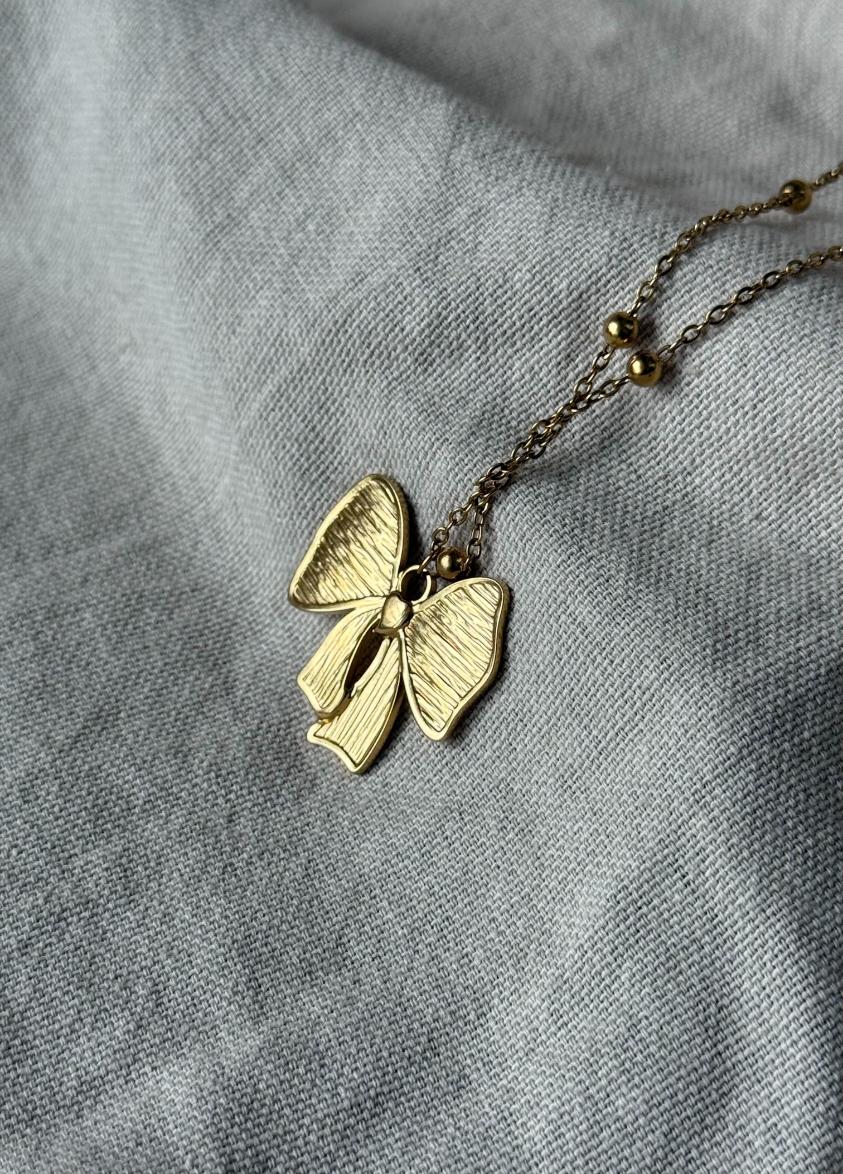 Heirloom Bow Necklace