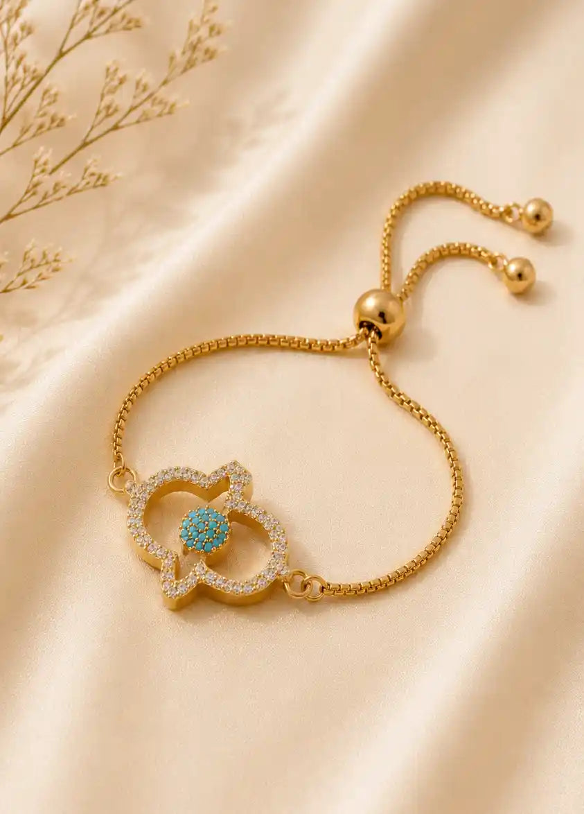 Hamsa Hand Bracelet ( Emotional Lens: Safety, Quiet Assurance)