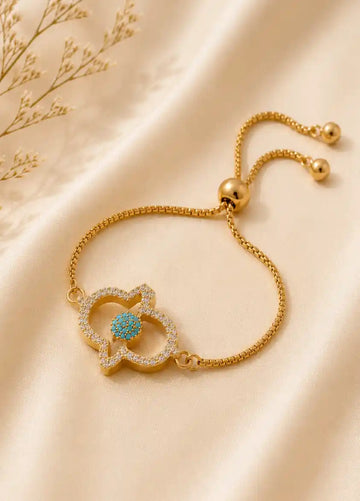 Hamsa Hand Bracelet ( Emotional Lens: Safety, Quiet Assurance)