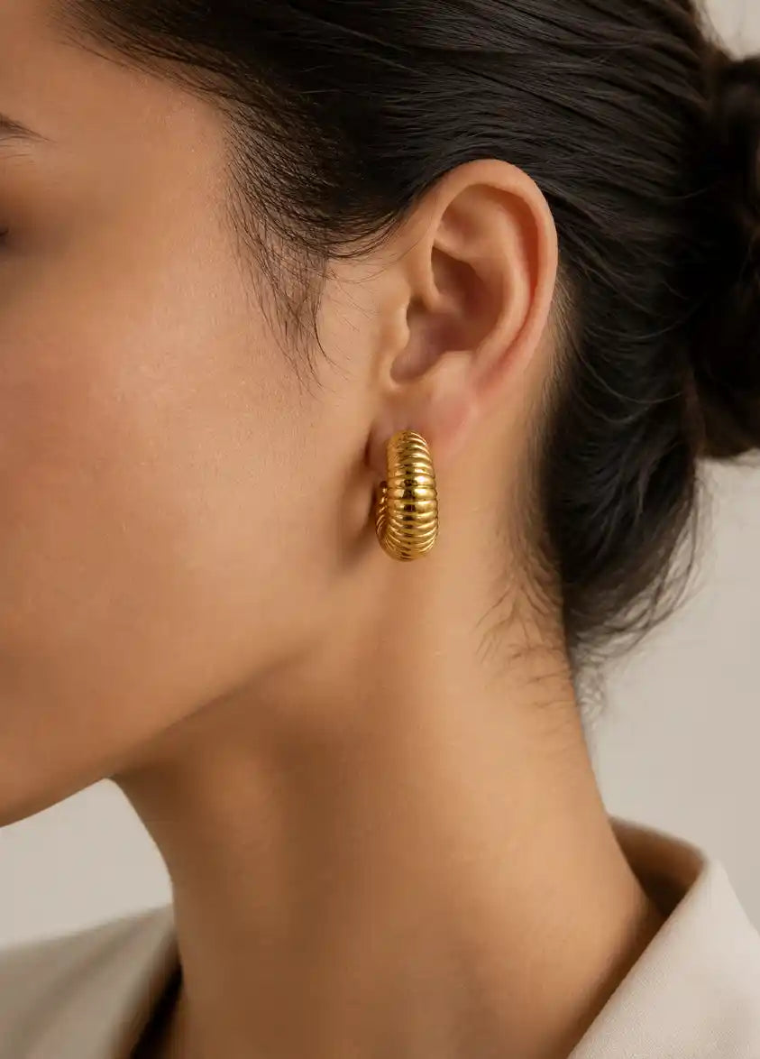 Croissant Earrings