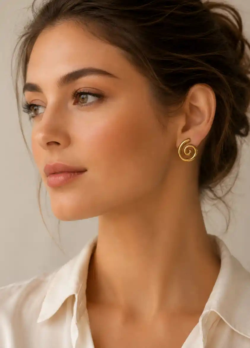 Spiral Rhythm Studs
