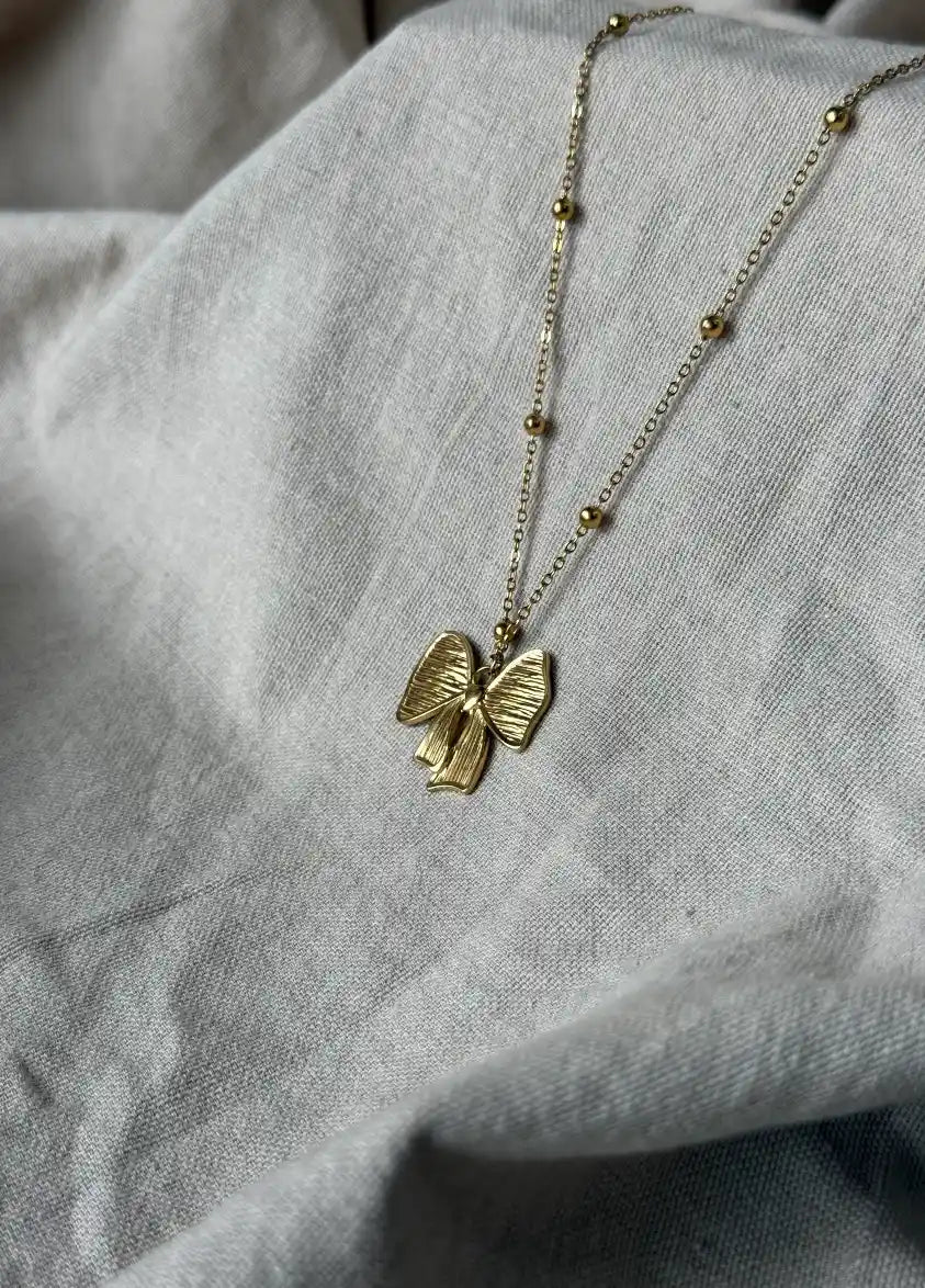 Heirloom Bow Necklace