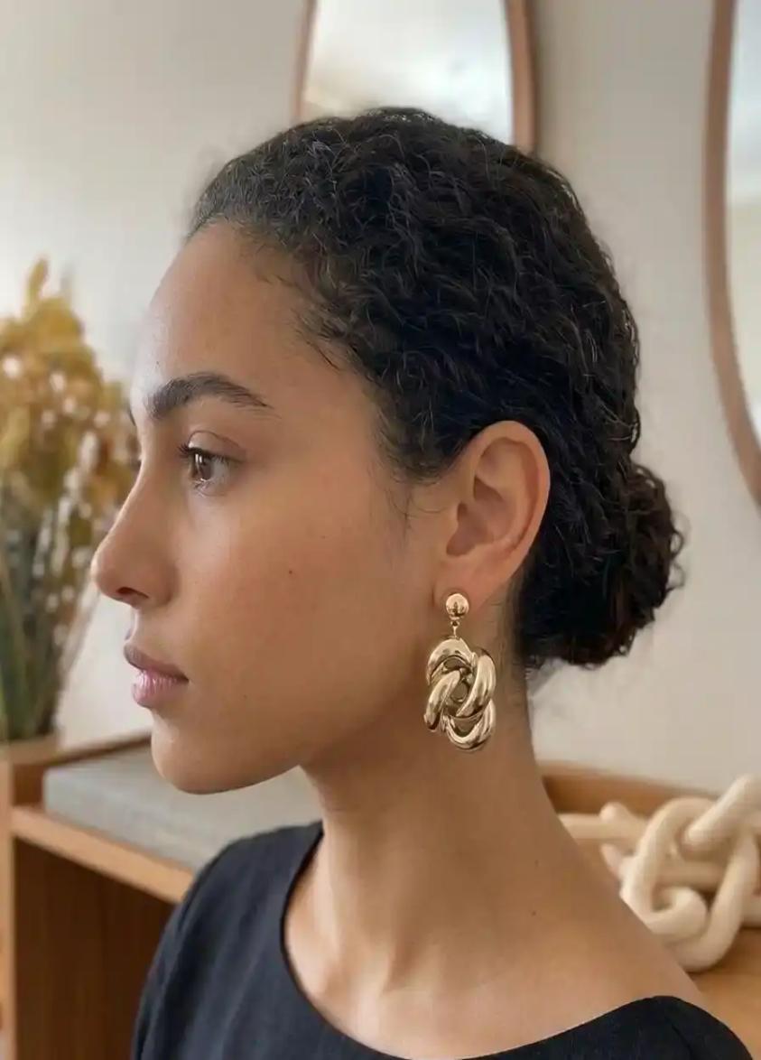 Architectural Petal Studs