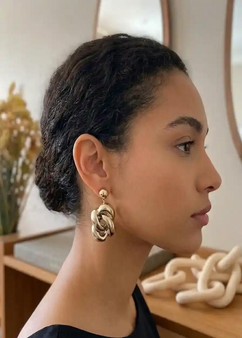 Architectural Petal Studs