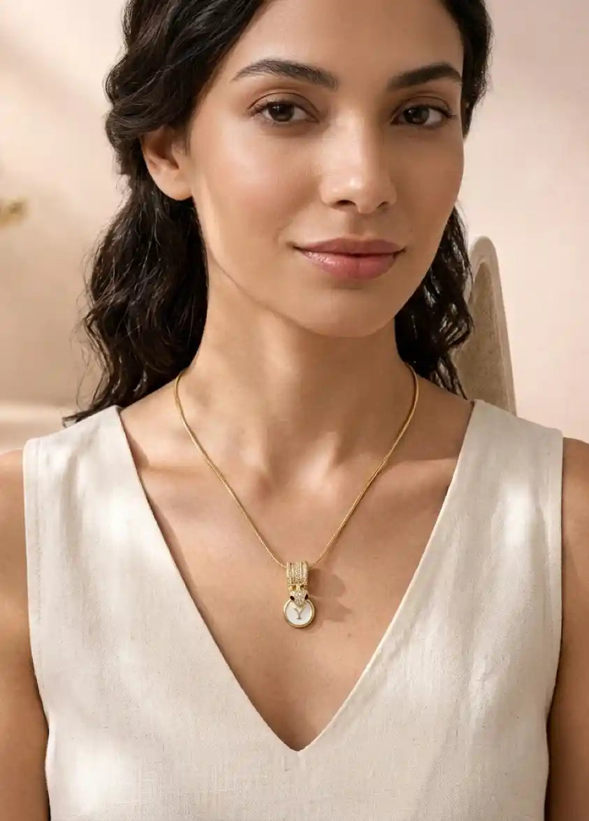 Gold Charm Pendant