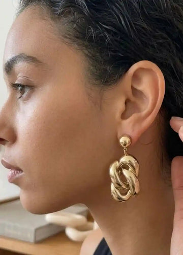 Architectural Petal Studs