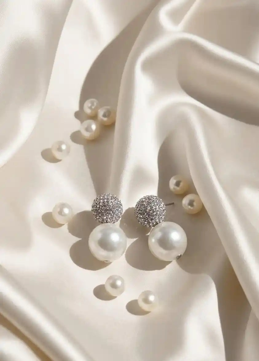 Ribbed Sun & Pearl Drop