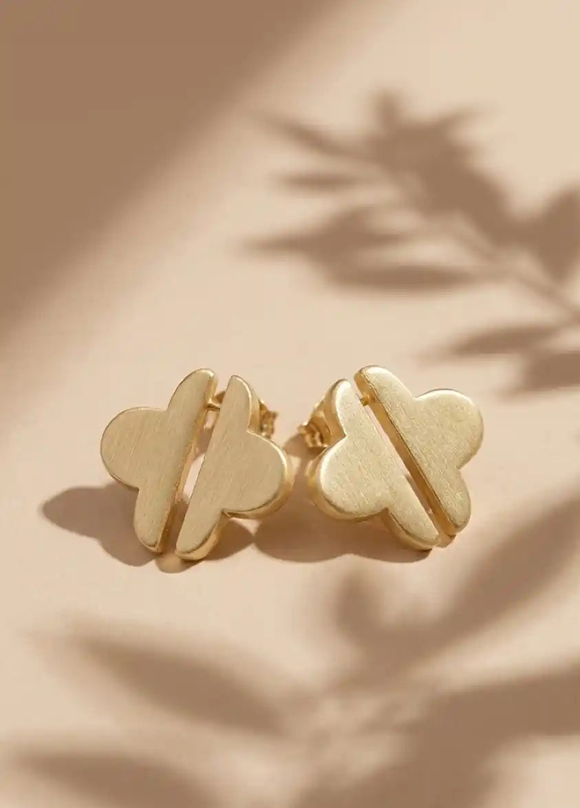 Sculptural Wing Studs