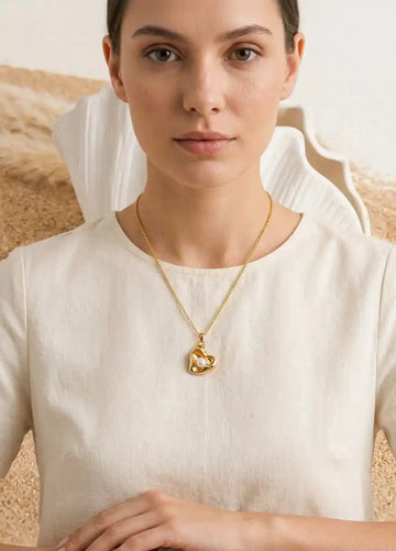 Pearl Heart Necklace